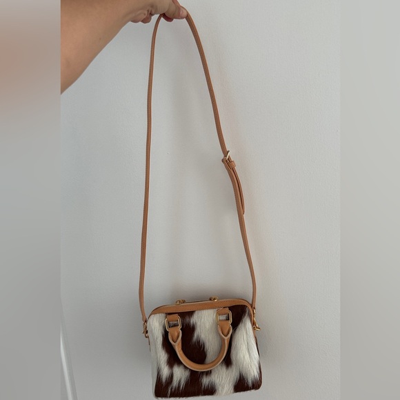 RARE FIND!! MINI BROTHER VELLIES LEATHER AND PONYHAIR BAG! - Picture 11 of 12